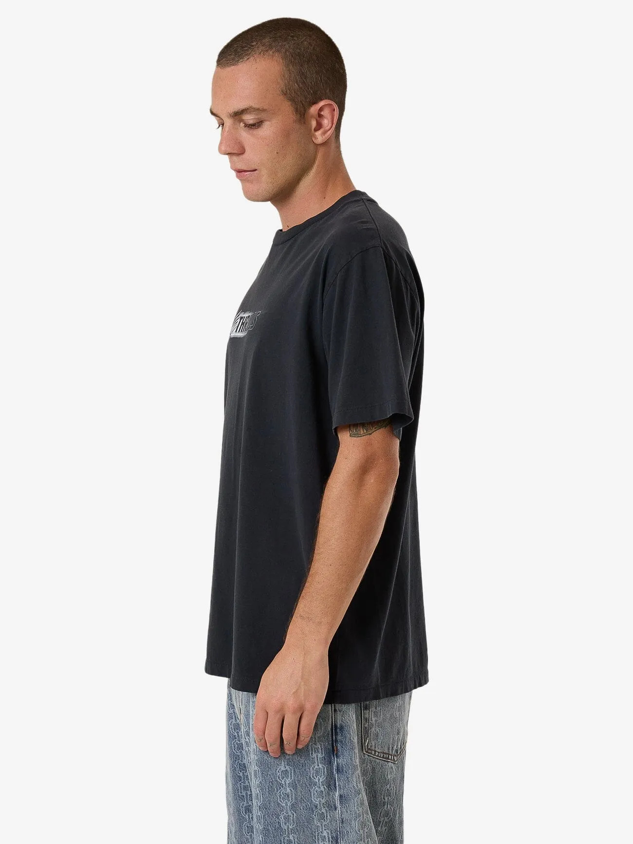 Speed Of Fury Merch Fit Tee - Twilight Black sold by Thrills product image thumbnail 3