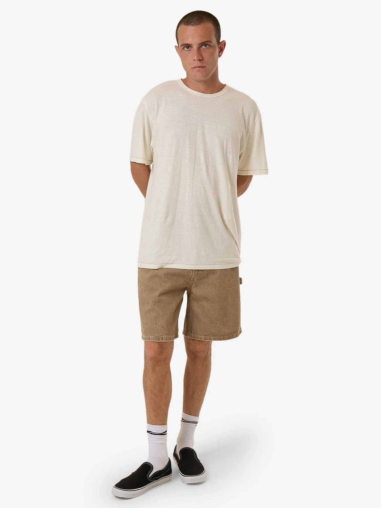 Slacker Denim Short - Breen Stonewash sold by Thrills product image thumbnail 5