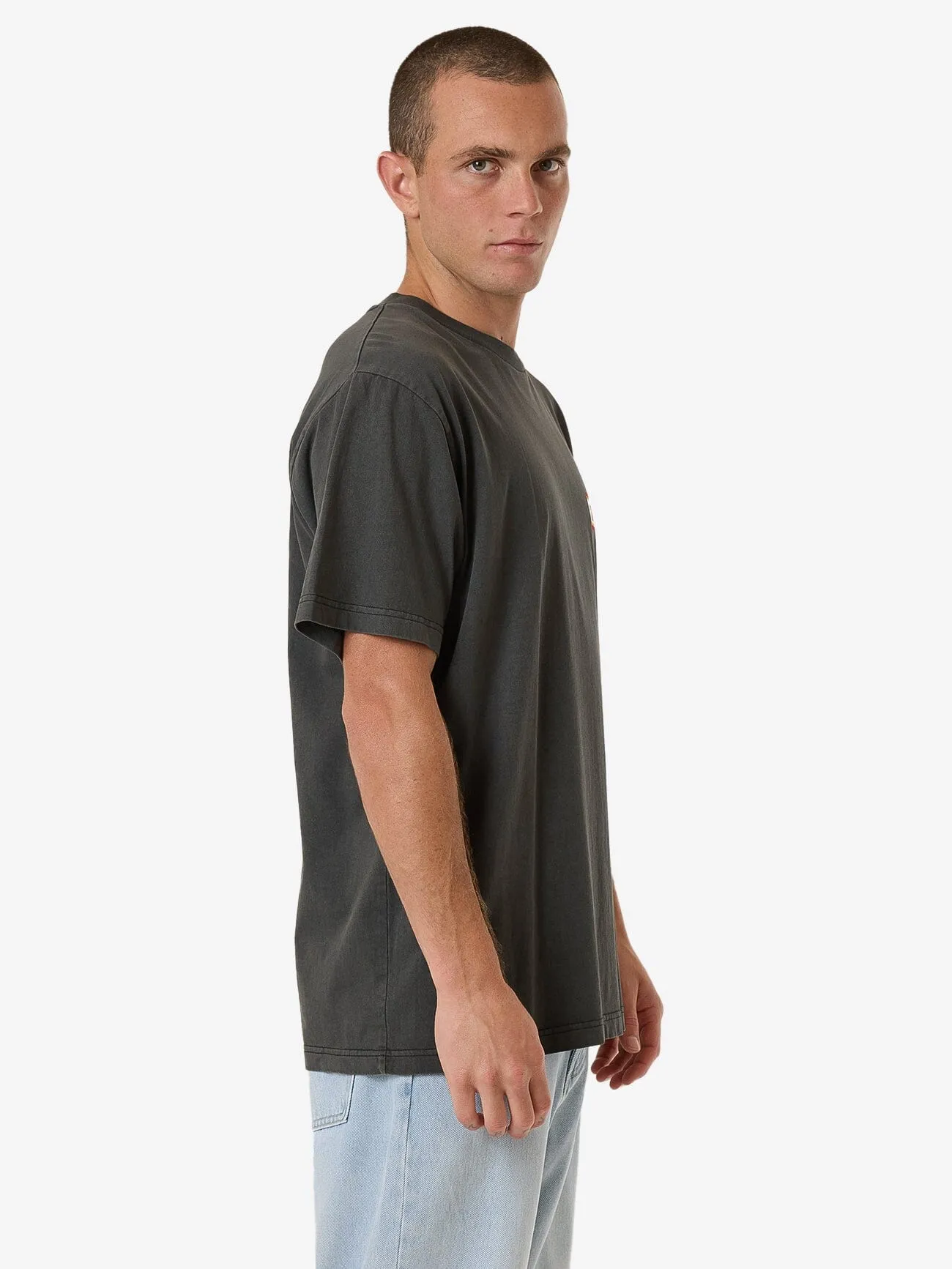 Never Stop Merch Fit Tee - Merch Black sold by Thrills product image thumbnail 4