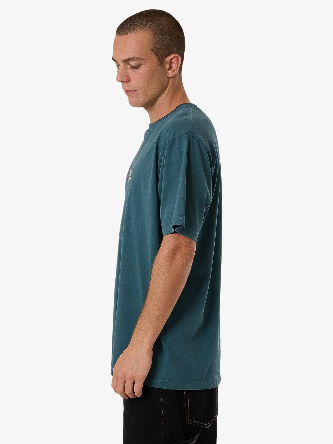Logic Merch Fit Tee - Atlantic Deep sold by Thrills product image thumbnail 3