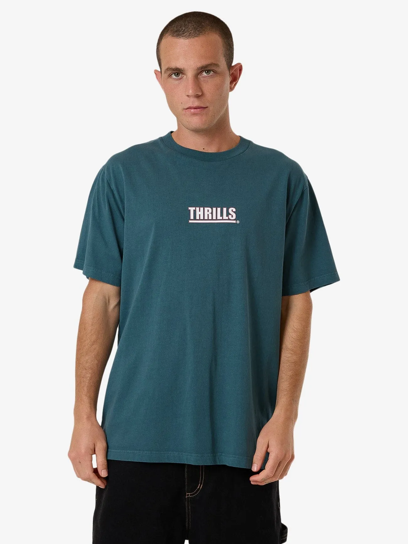 Logic Merch Fit Tee - Atlantic Deep sold by Thrills