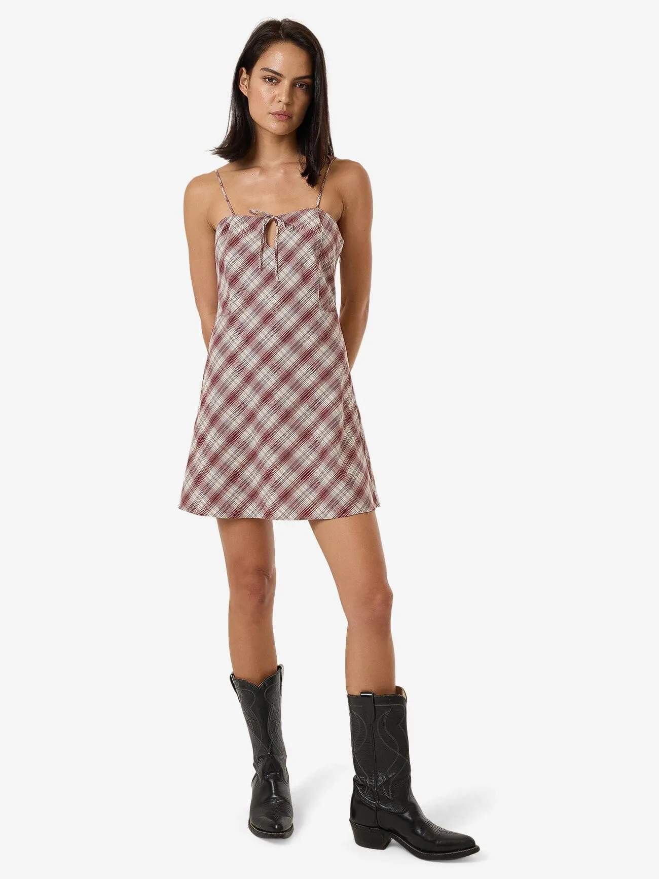 Good Turn Fairmont Mini Dress - Bracken sold by Thrills product image thumbnail 5