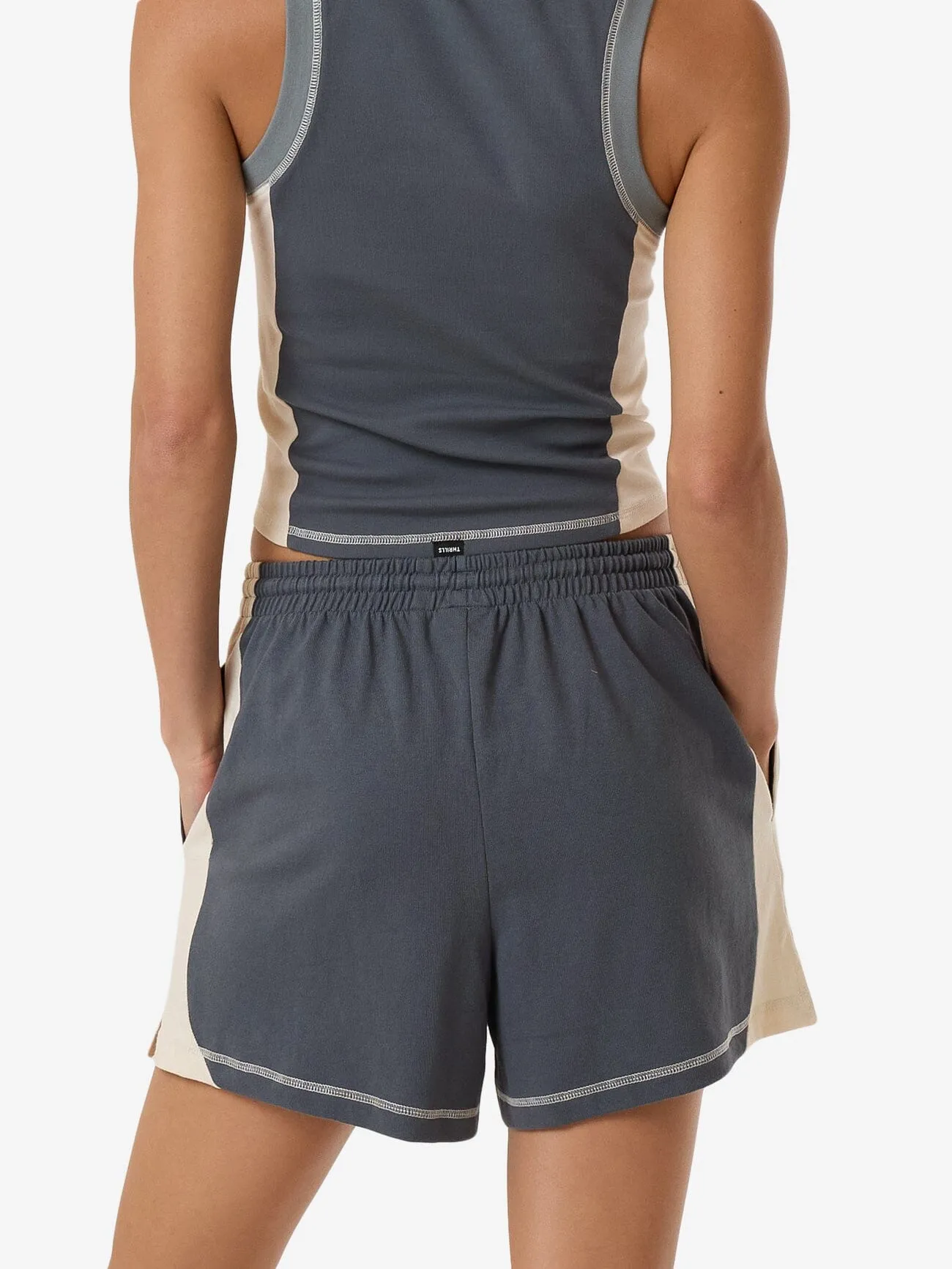 Grip Jersey Short - Dark Slate sold by Thrills product image thumbnail 2