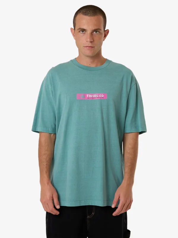 Games Of 84' Oversize Fit Tee - Agate Green sold by Thrills