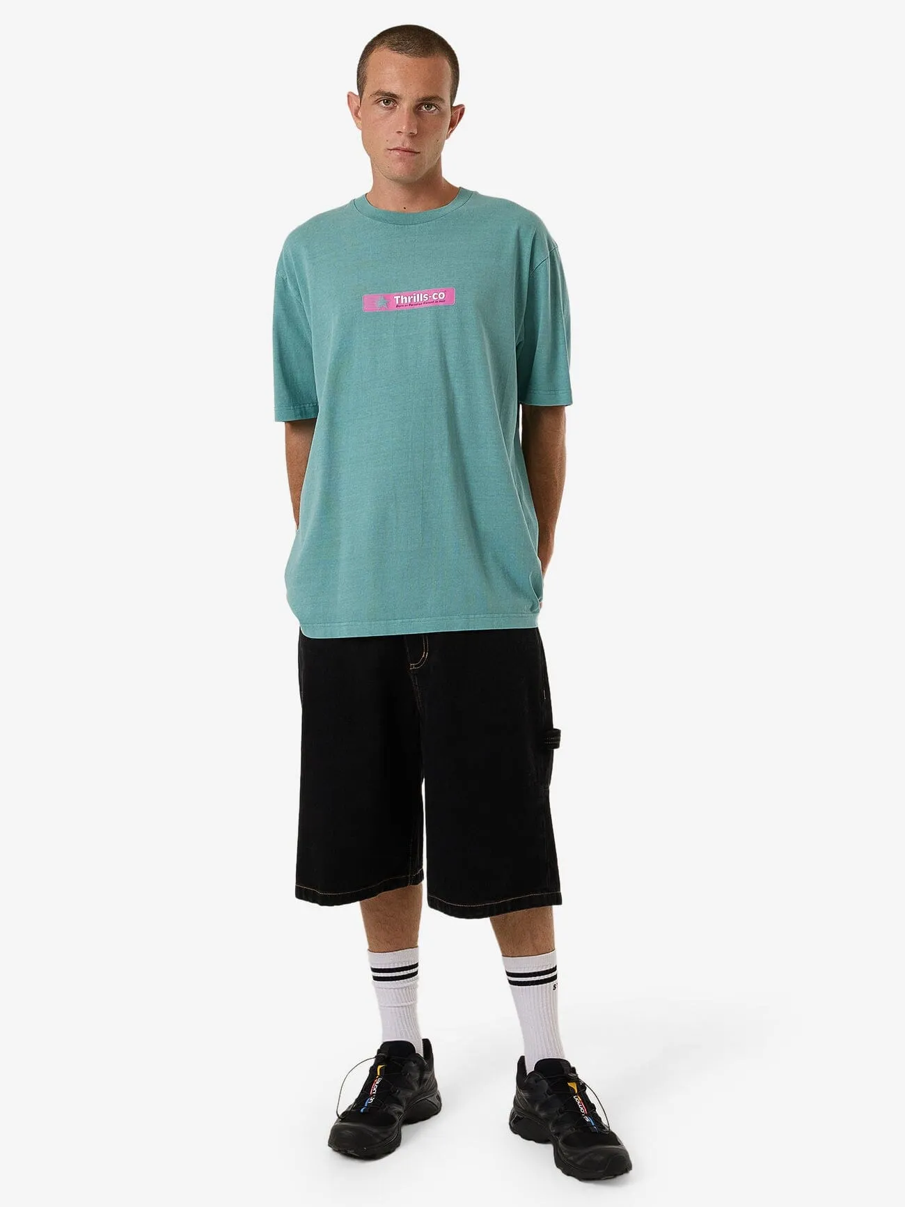 Games Of 84' Oversize Fit Tee - Agate Green sold by Thrills product image thumbnail 5