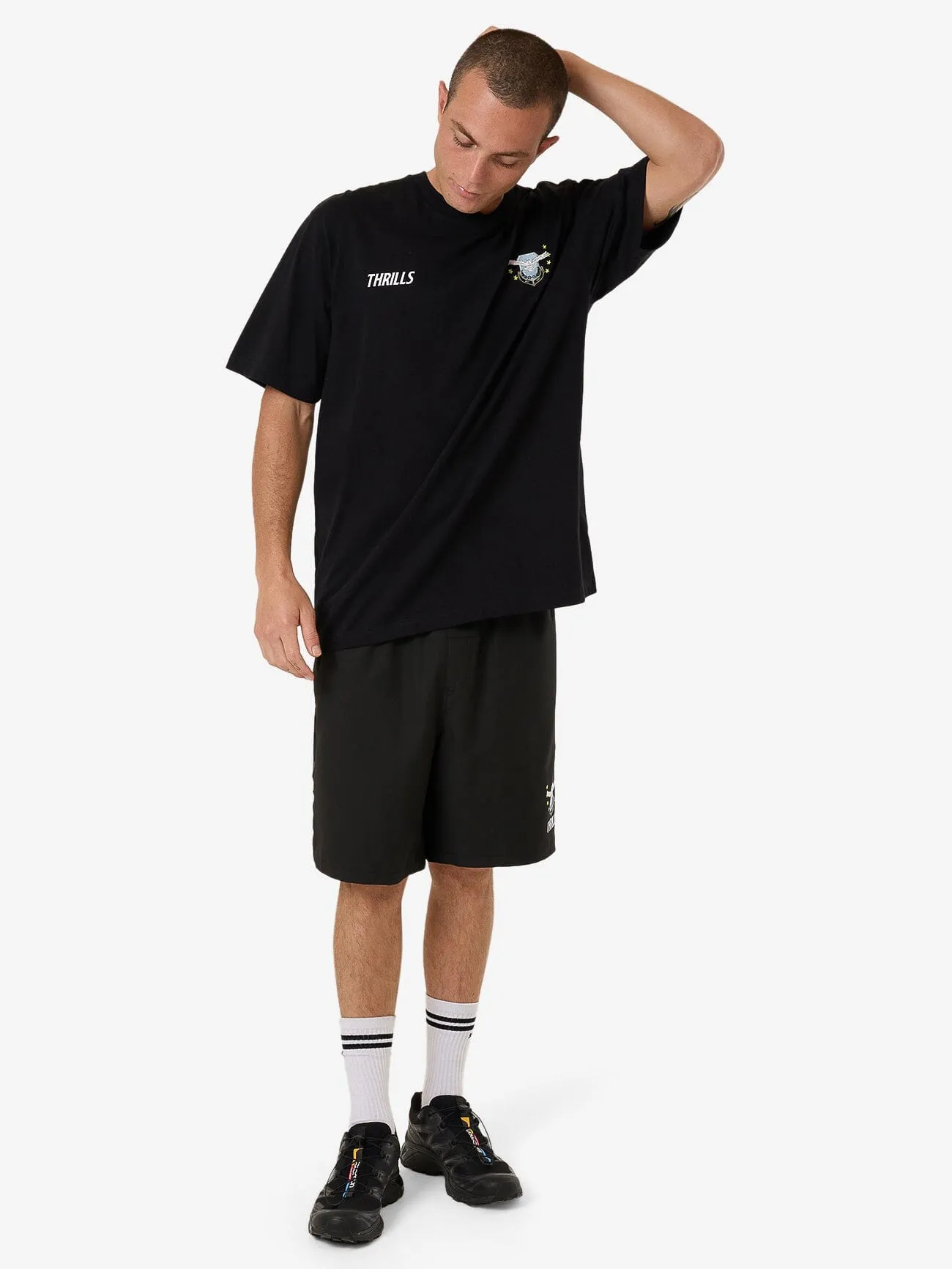 Centennial Oversize Fit Tee - Black sold by Thrills product image thumbnail 5