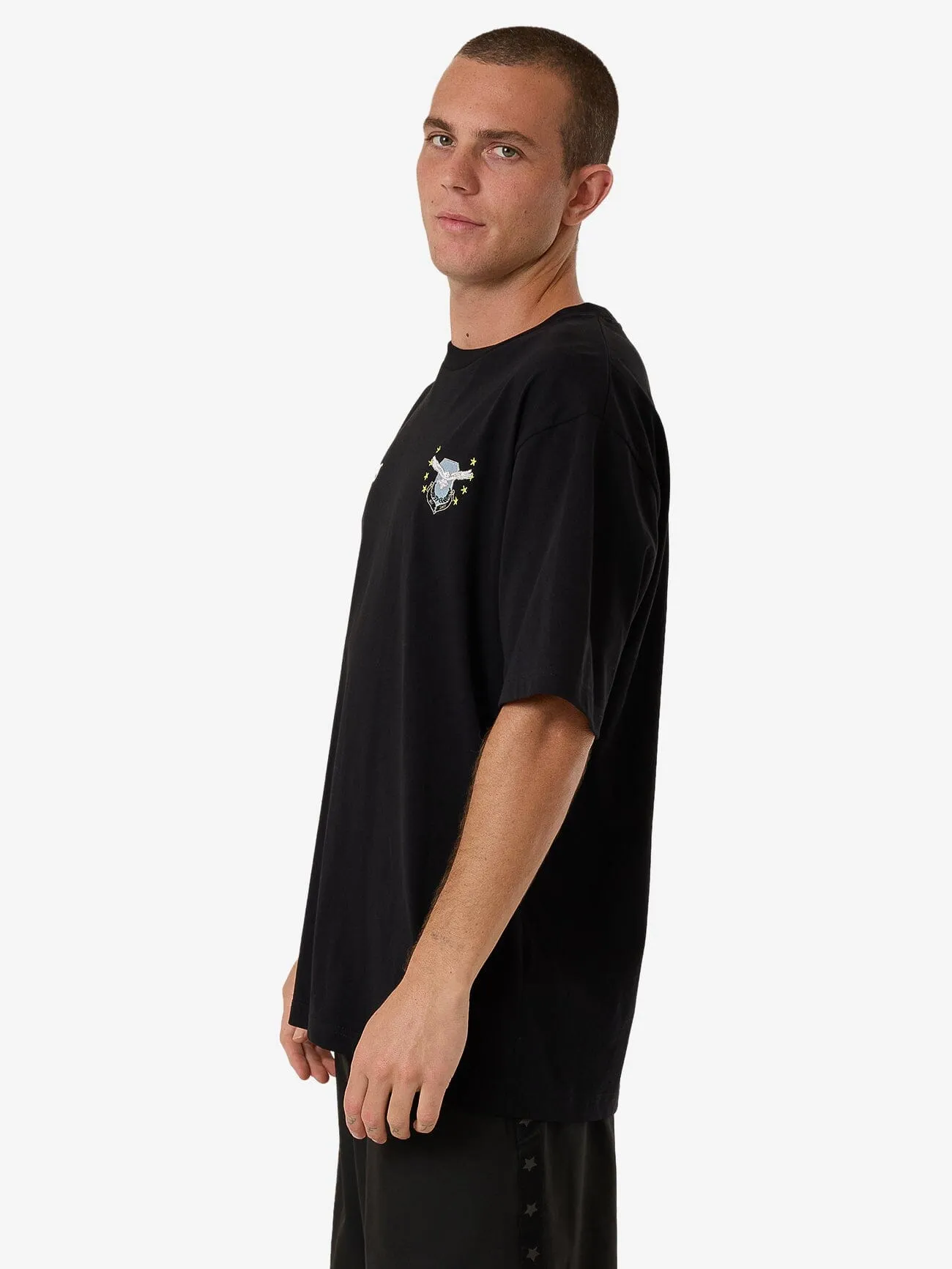 Centennial Oversize Fit Tee - Black sold by Thrills product image thumbnail 3