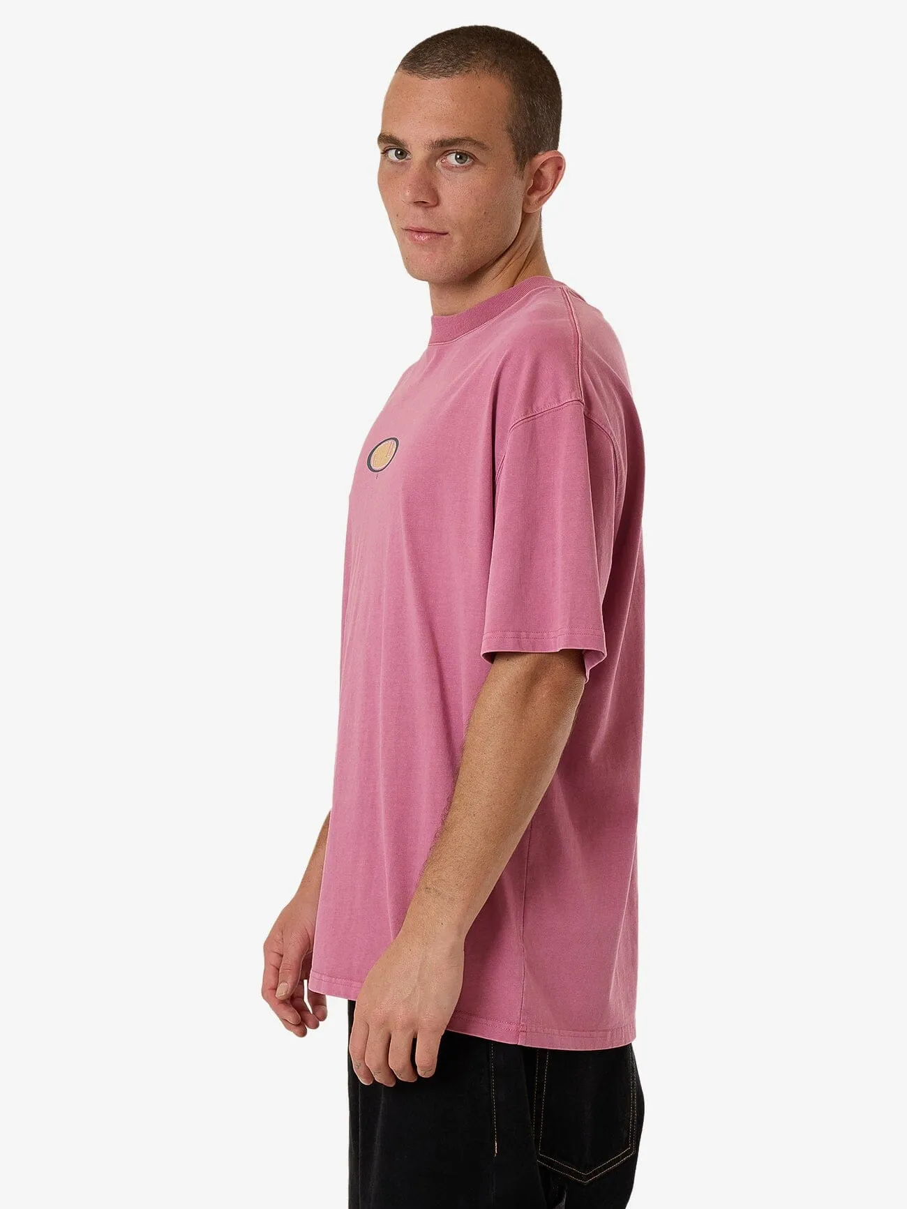 Bueno Box Fit Oversize Tee - Heather Rose sold by Thrills product image thumbnail 3