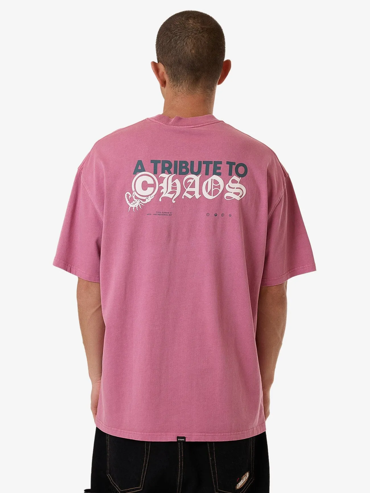 Bueno Box Fit Oversize Tee - Heather Rose sold by Thrills product image thumbnail 2