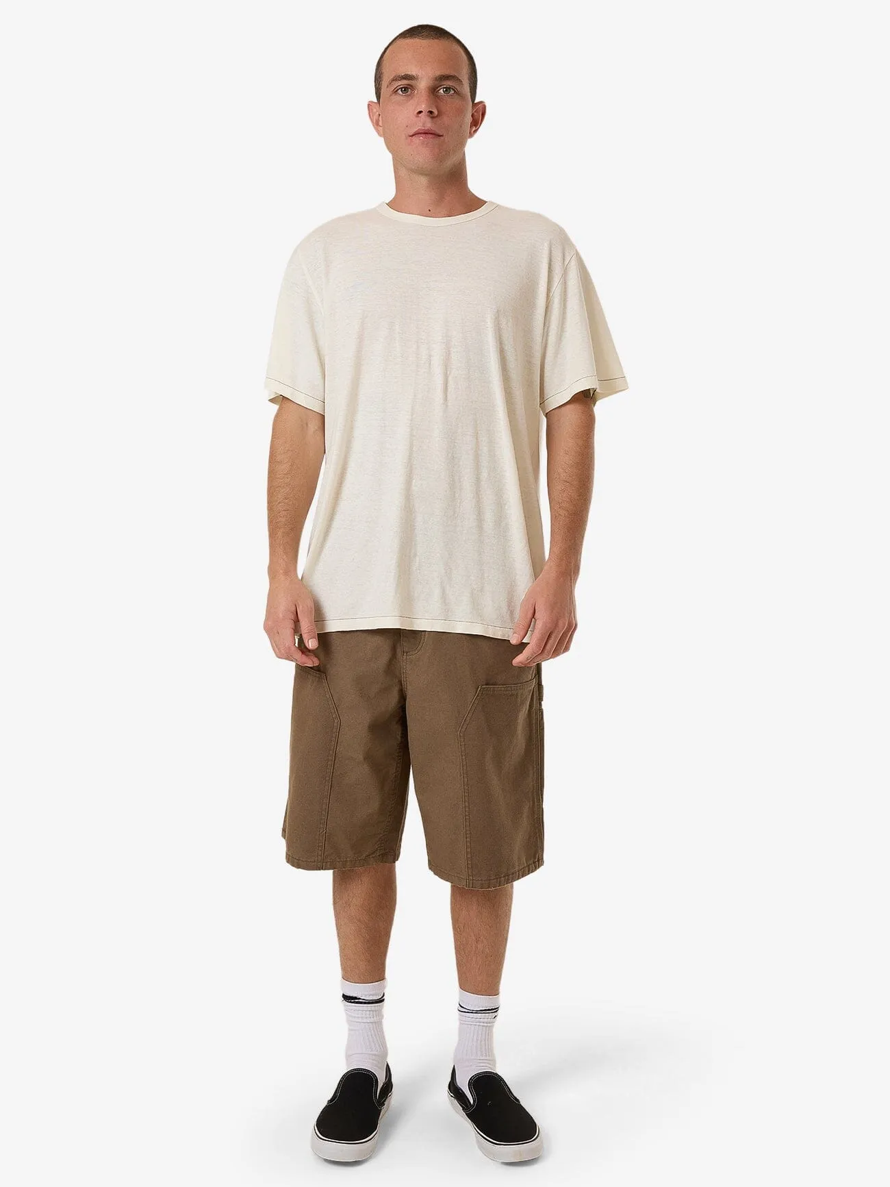 Carpenter Big Slacker Double Knee Short - Desert sold by Thrills product image thumbnail 5