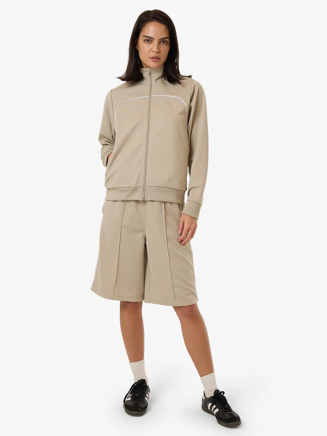 Arena Tricot Track Jacket - Stone sold by Thrills product image thumbnail 5