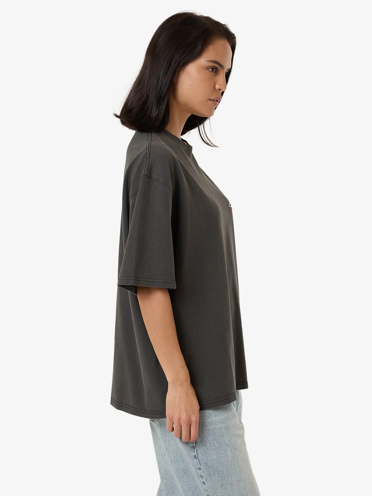 Beyond The Hills Oversized Tee - Merch Black sold by Thrills product image thumbnail 3
