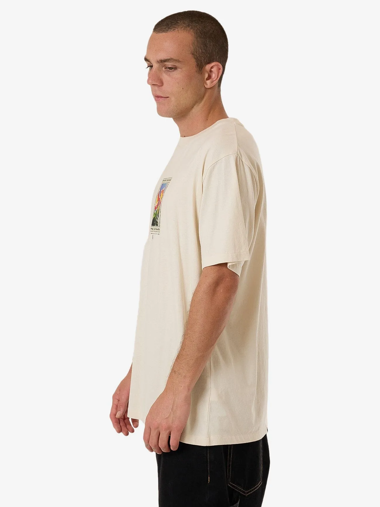 Beautifully Deadly Merch Fit Tee - Heritage White sold by Thrills product image thumbnail 3