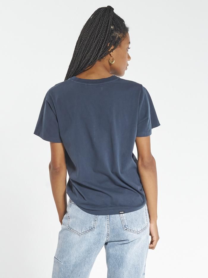 Minimal Thrills Relaxed Tee - Ink Navy sold by Thrills product image thumbnail 2