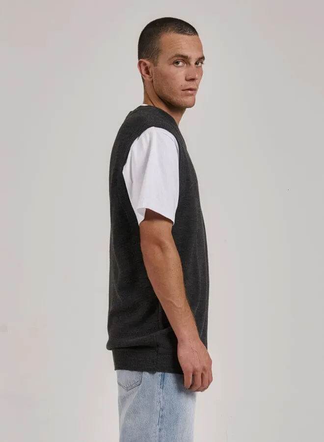 Endless Thrills Knit Vest - Black Marle sold by Thrills product image thumbnail 5