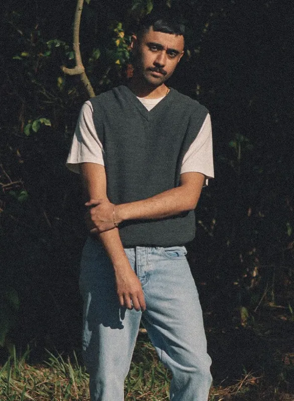 Endless Thrills Knit Vest - Black Marle made by Thrills