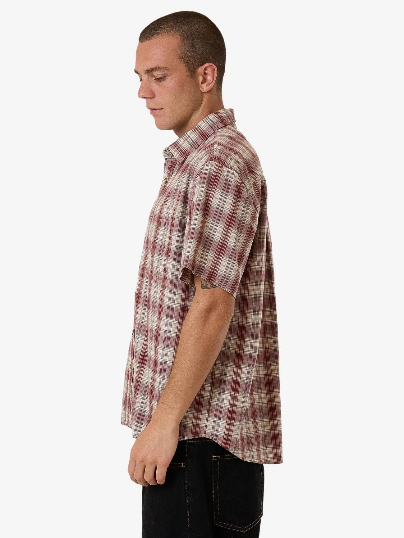 Good Turn Short Sleeve Shirt - Bracken sold by Thrills product image thumbnail 3