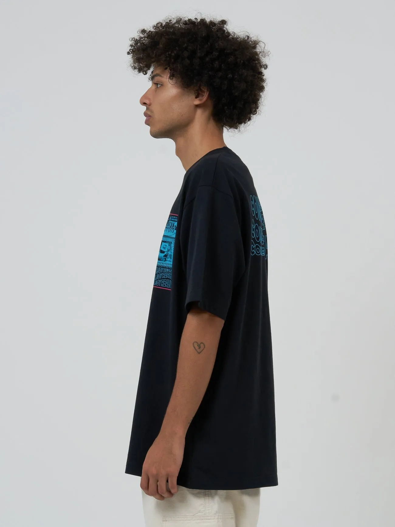 Paradox Reality Oversize Fit Tee - Black sold by Thrills product image thumbnail 4