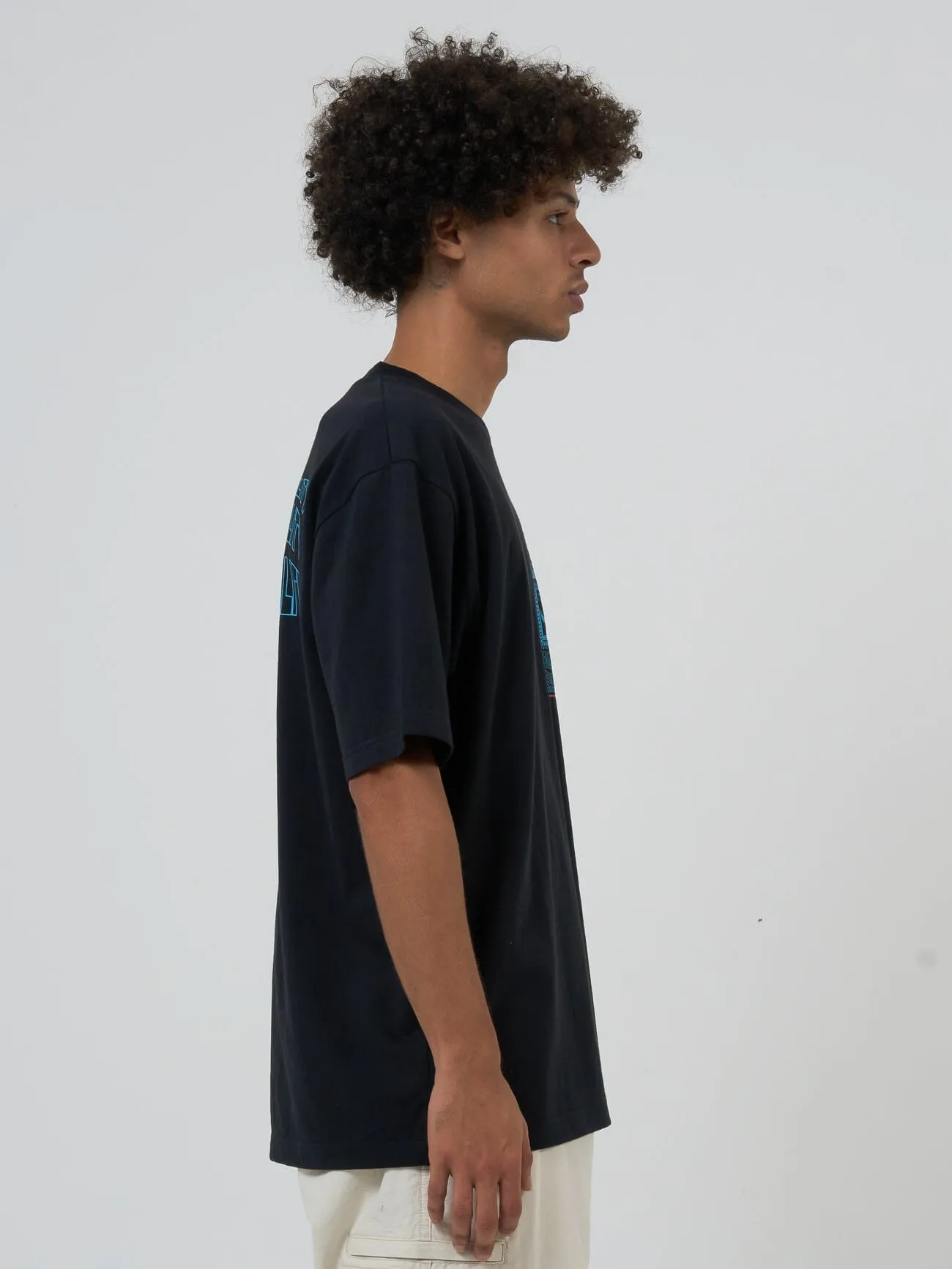 Paradox Reality Oversize Fit Tee - Black sold by Thrills product image thumbnail 3