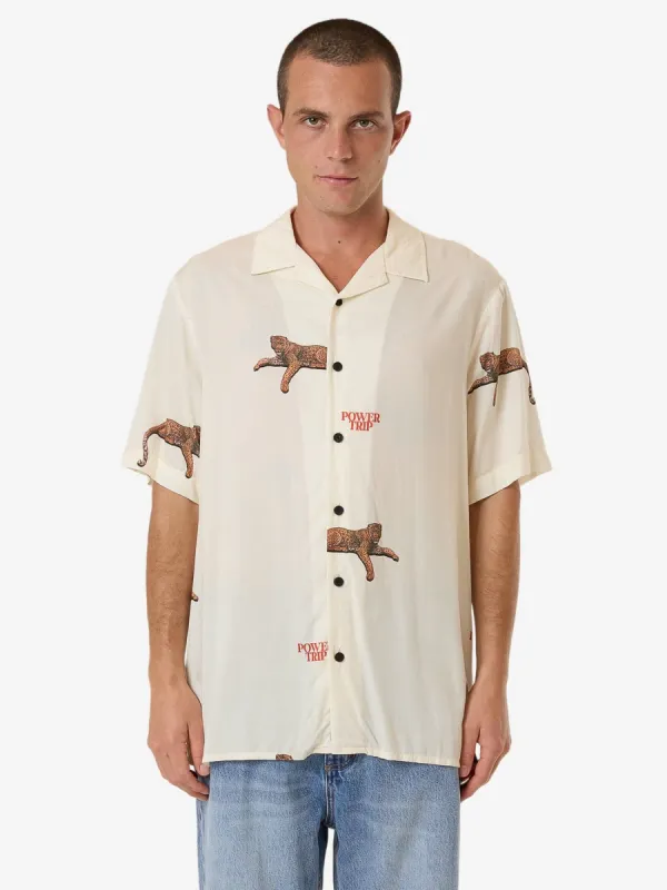 Power Trip Bowling Shirt - Heritage White sold by Thrills