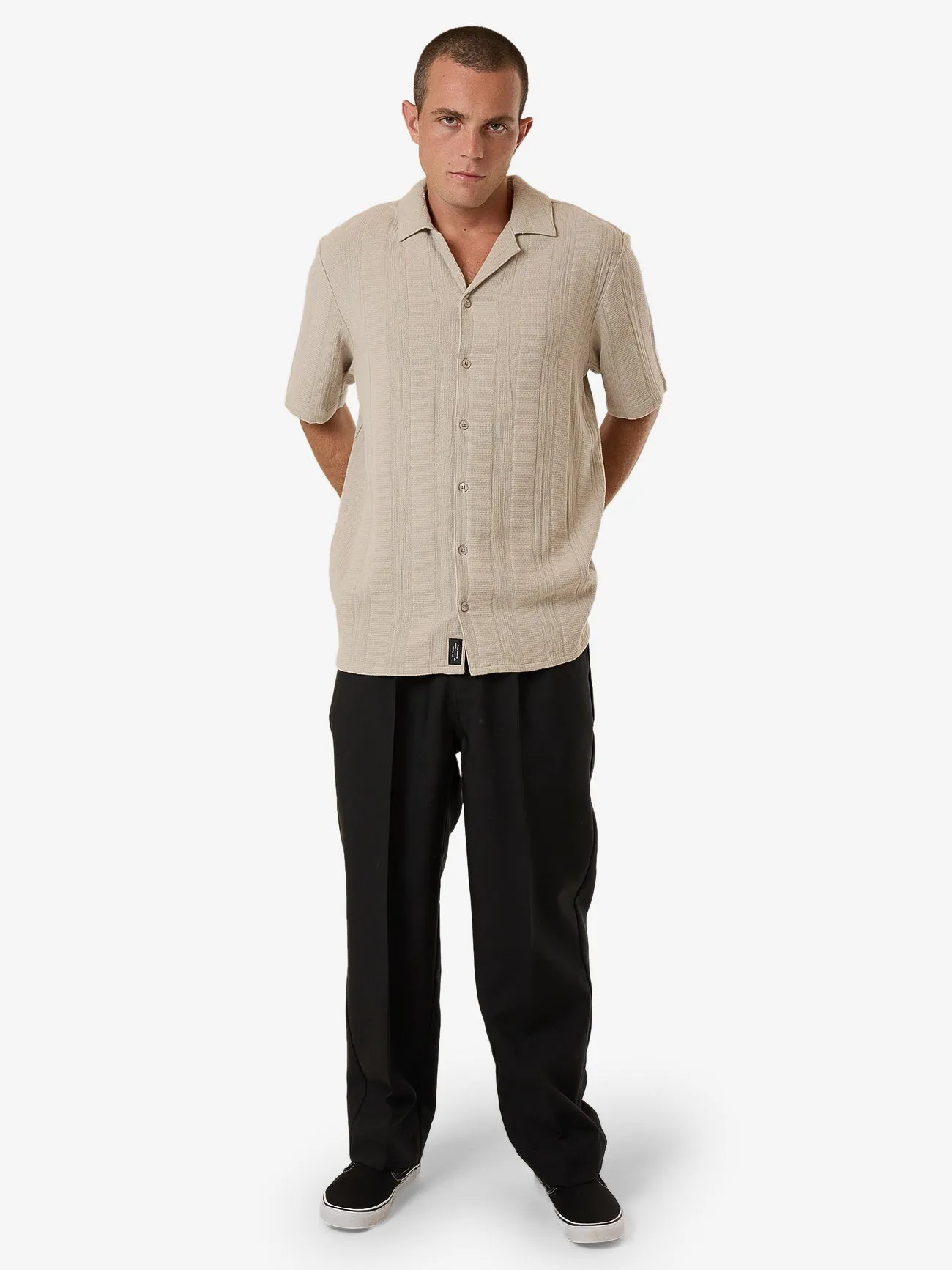 Evolution Bowling Shirt - Fog sold by Thrills product image thumbnail 5