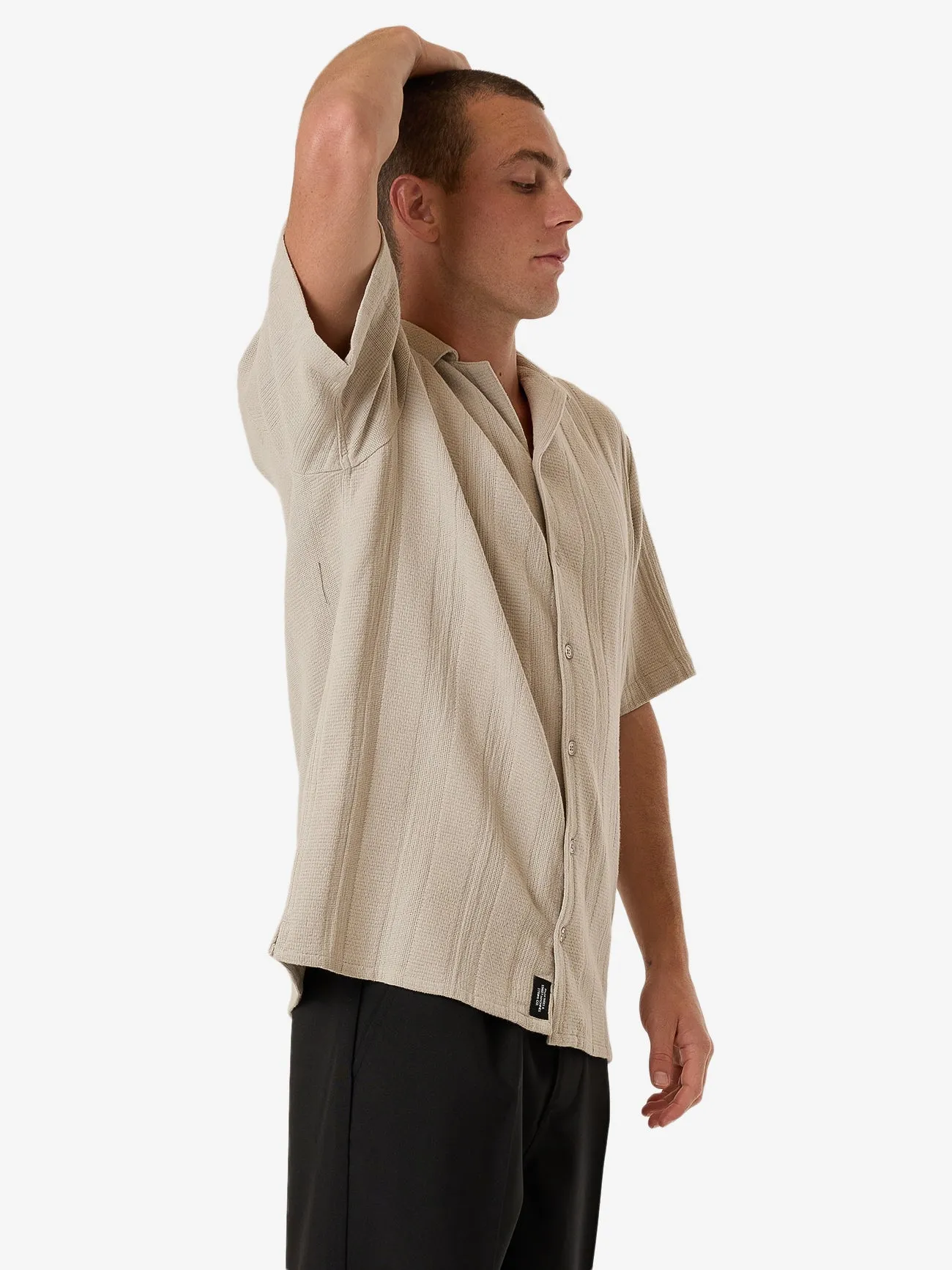 Evolution Bowling Shirt - Fog sold by Thrills product image thumbnail 4