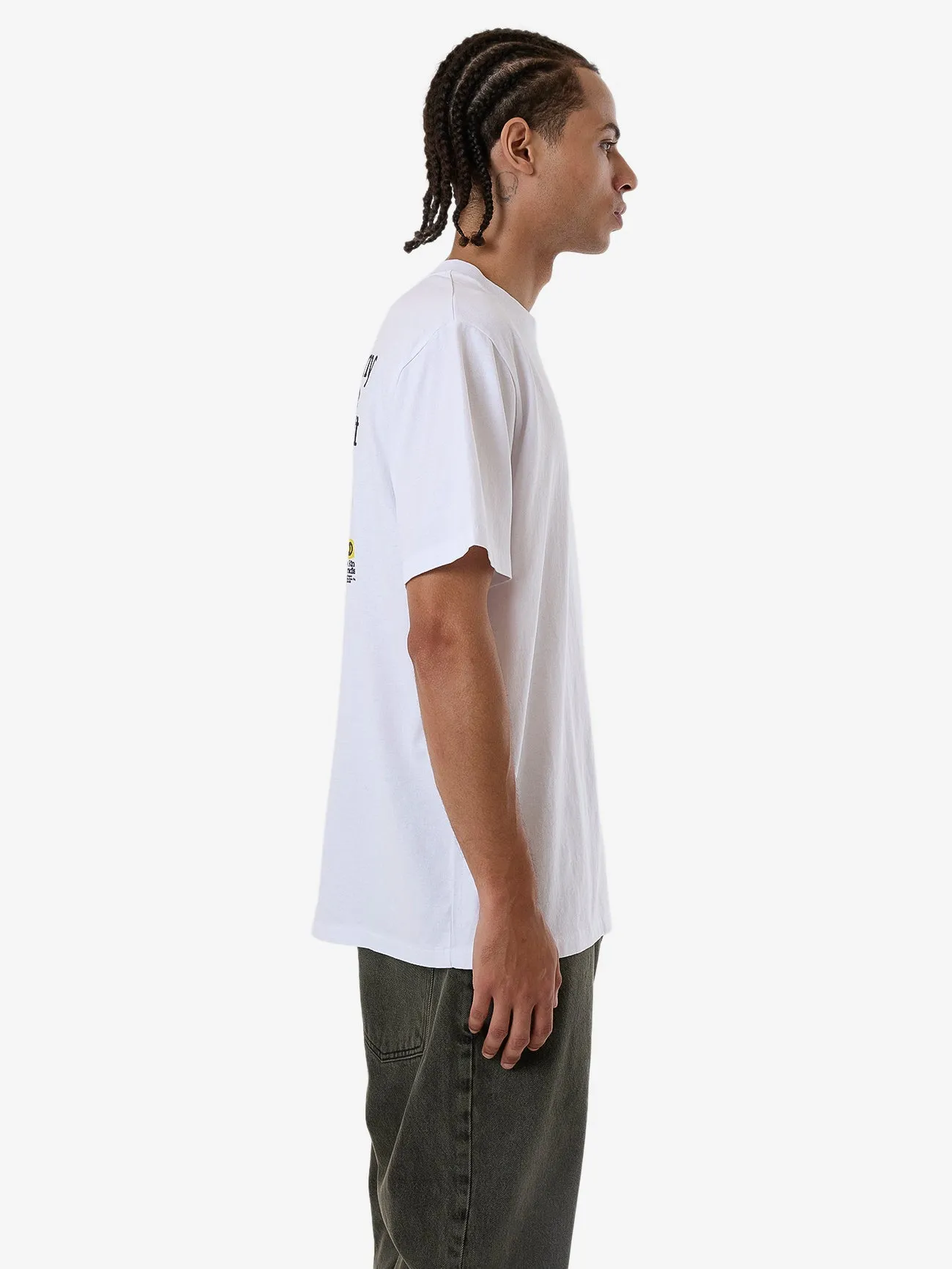 Where We Are Now Merch Fit Tee - White sold by Thrills product image thumbnail 5