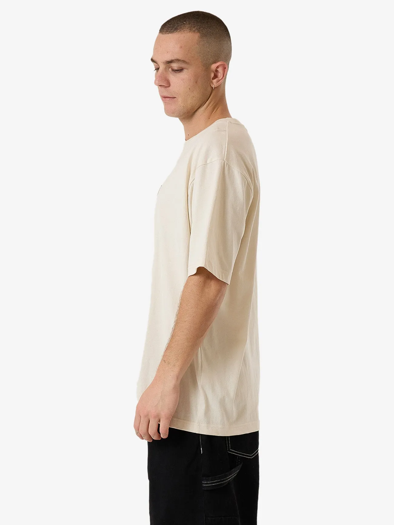 New Growth Oversize Fit Tee - Heritage White sold by Thrills product image thumbnail 3