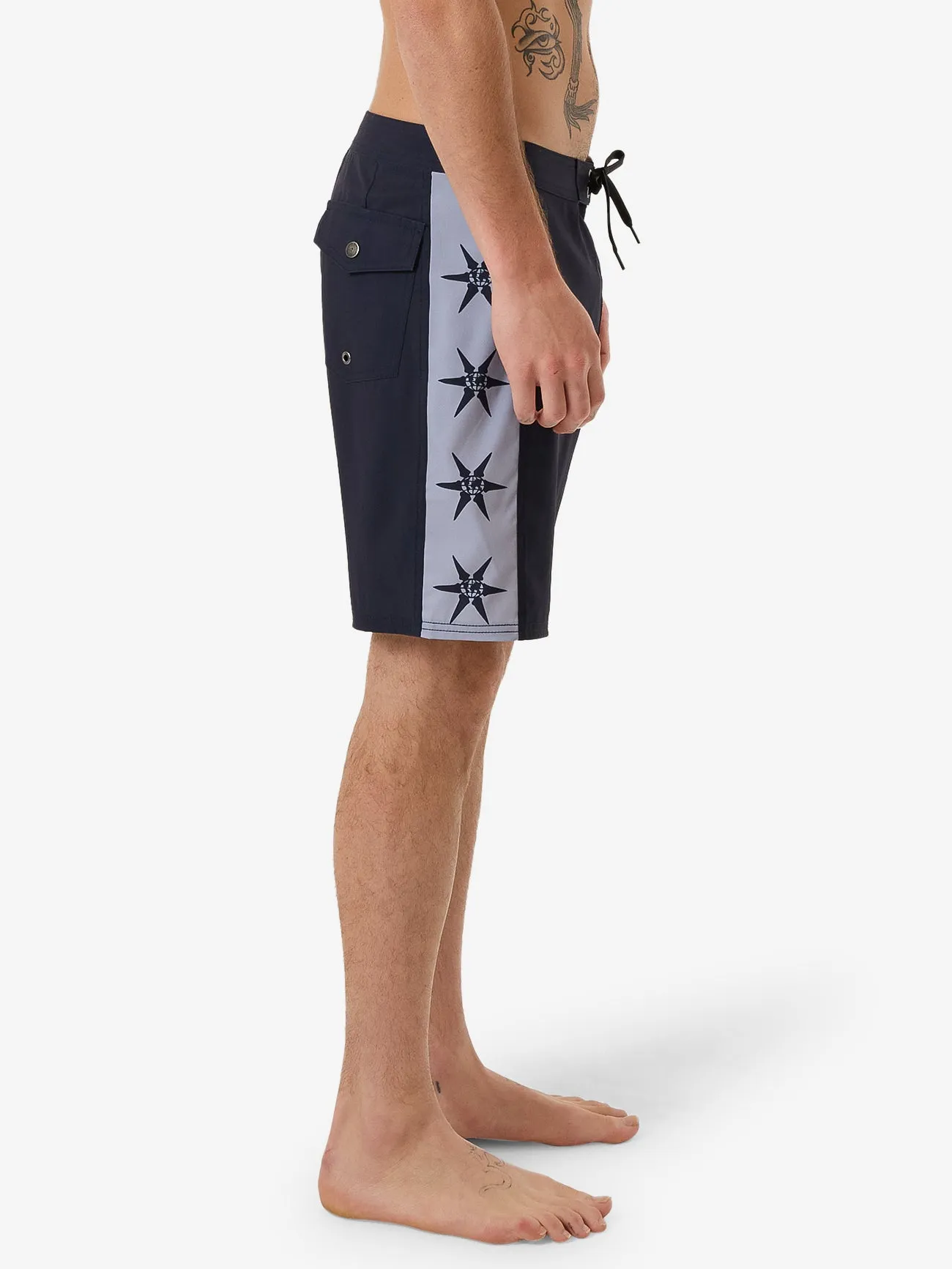 Infinite Stars Boardshort 22" Leg - Total Eclipse sold by Thrills product image thumbnail 4