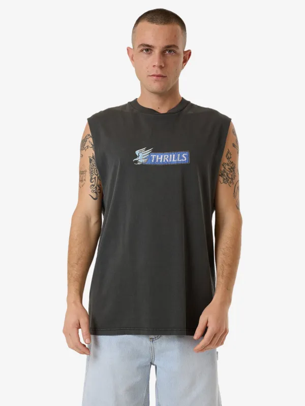Allegiance Merch Fit Muscle Tee - Merch Black sold by Thrills