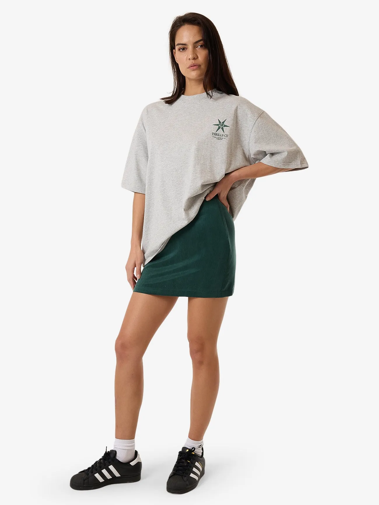 Valentina Mini Skirt - Deep Emerald sold by Thrills product image thumbnail 5