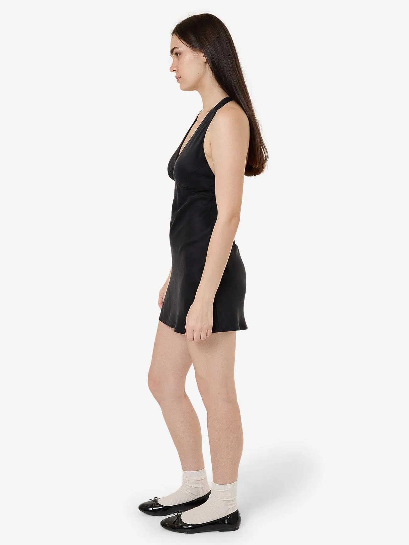 Dakota Halter Mini Dress - Black sold by Thrills product image thumbnail 3