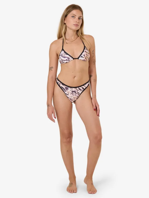 Sylvie Thong Bikini Bottom - Oatmeal sold by Thrills