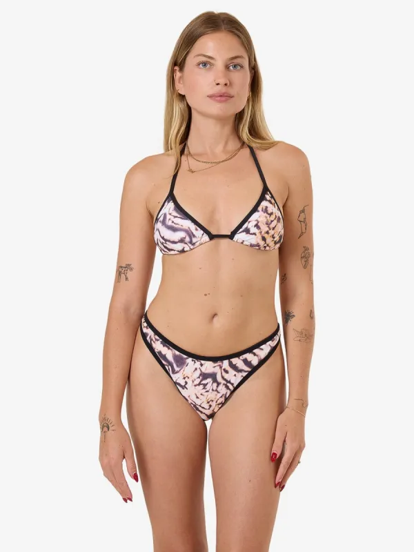 Sylvie String Bikini Top - Oatmeal sold by Thrills