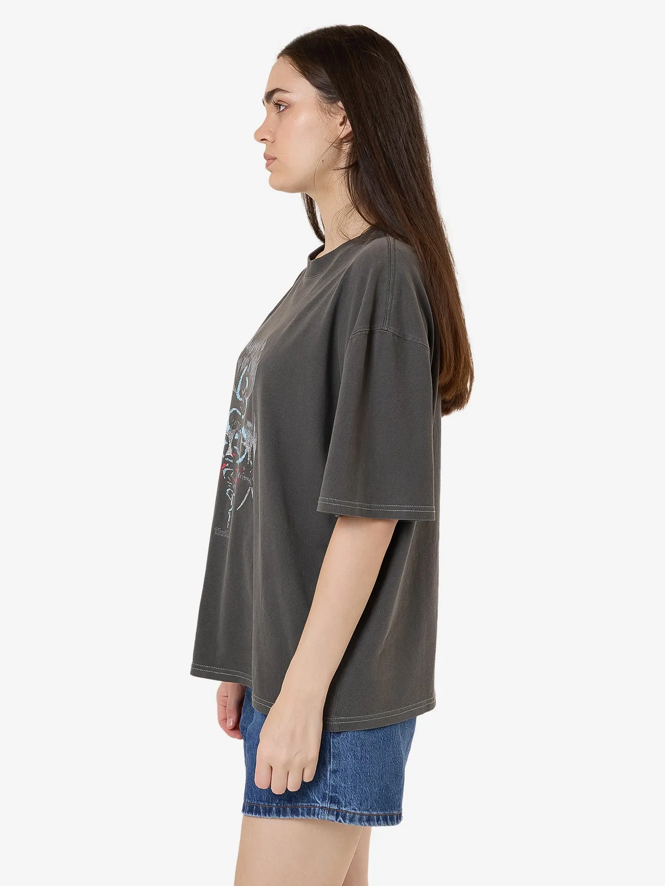 Bitter End Oversized Tee - Merch Black sold by Thrills product image thumbnail 3