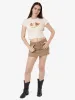 Ruthless Frontier Mini Tee - Heritage White sold by Thrills