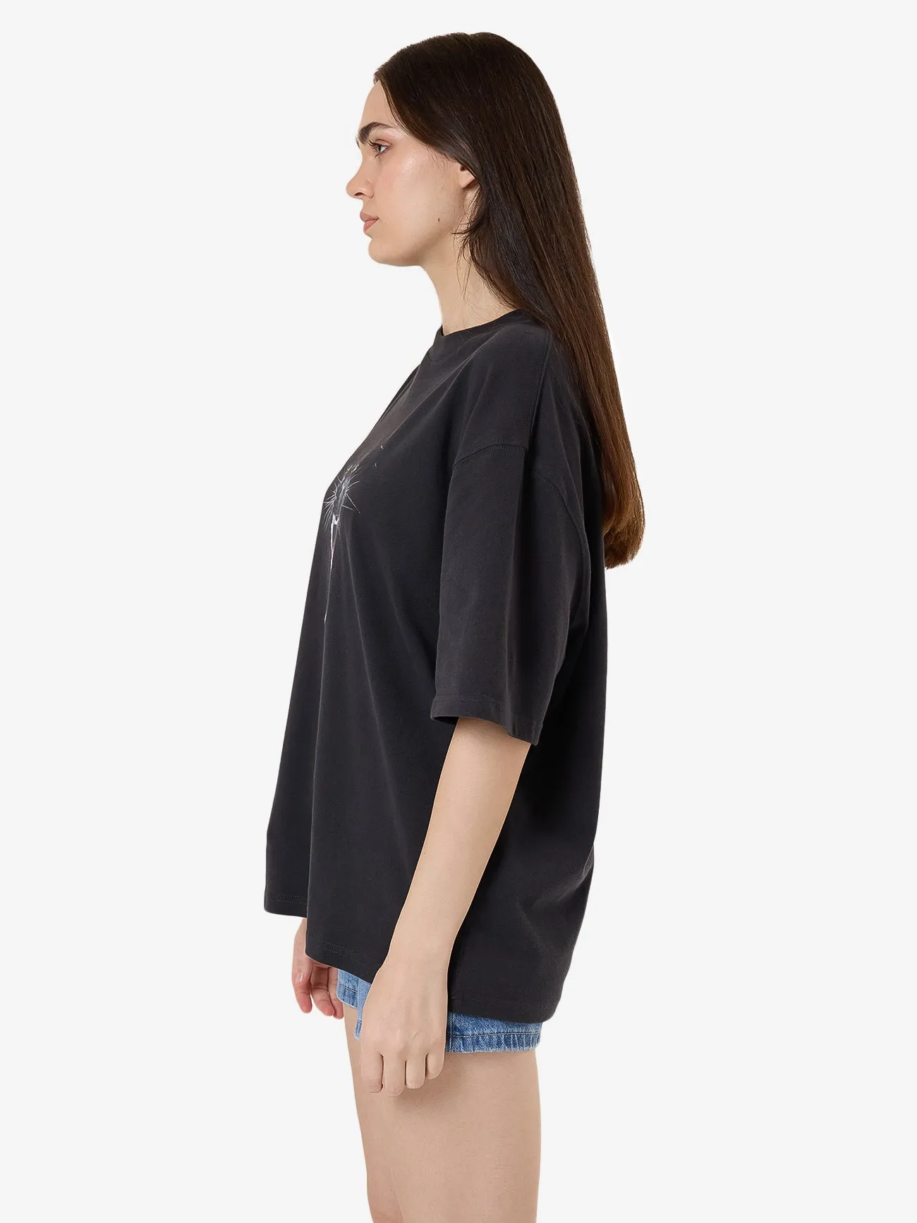 Deadly Pursuit Oversized Tee - Washed Black sold by Thrills product image thumbnail 3