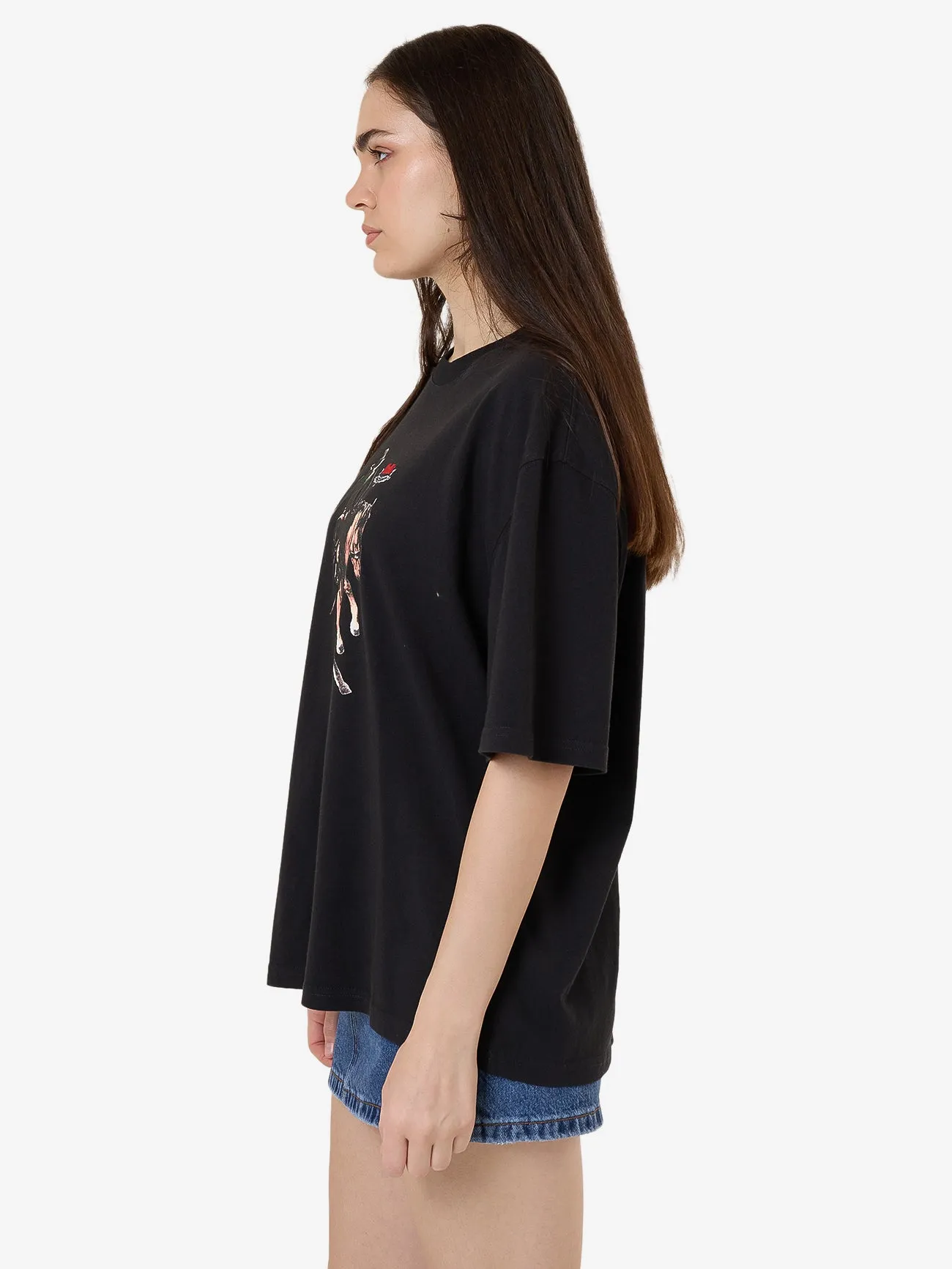 Eternal Outlaw Oversize Tee - Washed Black sold by Thrills product image thumbnail 3