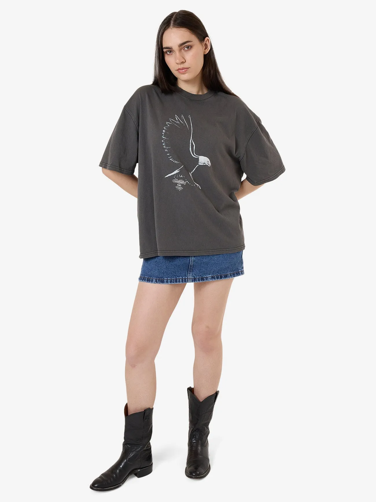 Speed Metal Oversized Tee - Merch Black sold by Thrills product image thumbnail 5