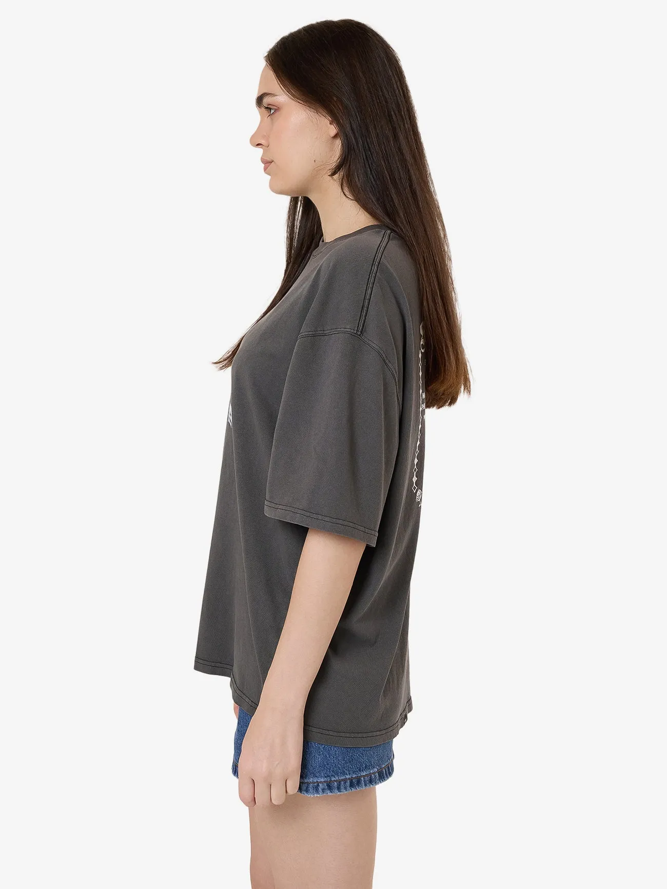 Speed Metal Oversized Tee - Merch Black sold by Thrills product image thumbnail 3