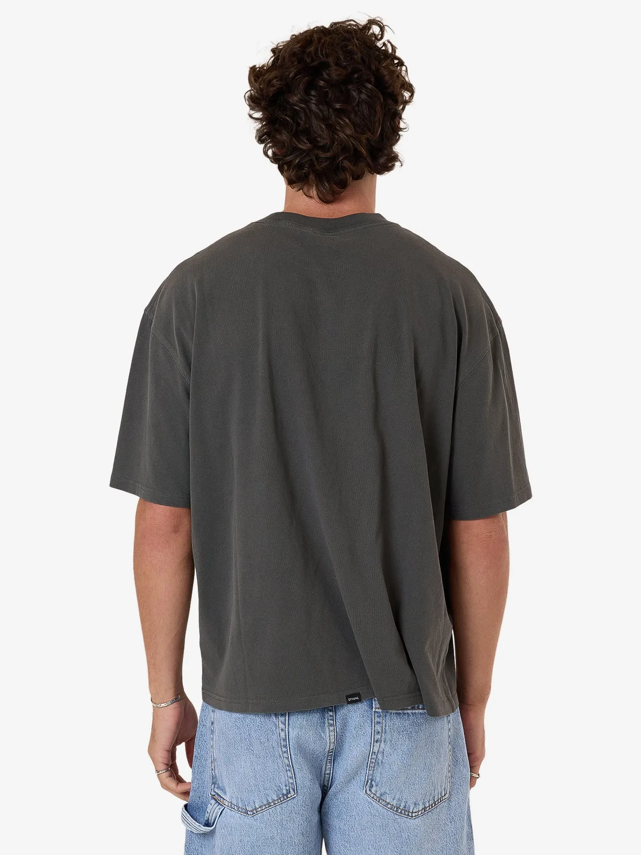 Scorpion Ridge Box Fit Oversize Short Tee - Merch Black sold by Thrills product image thumbnail 2