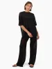 Anais Knit Oversize Tee - Black sold by Thrills