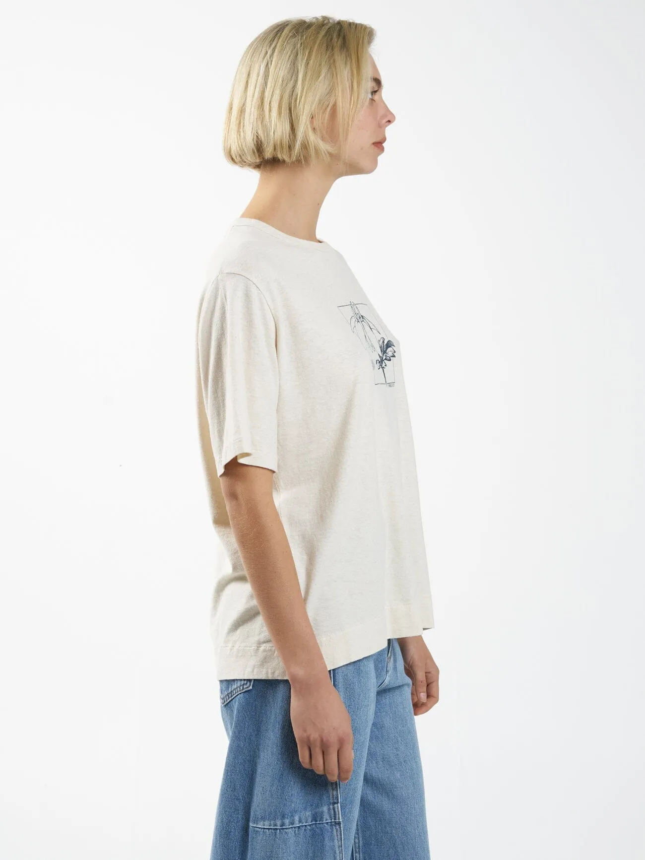 Experience Hemp Box Tee - Unbleached sold by Thrills product image thumbnail 4
