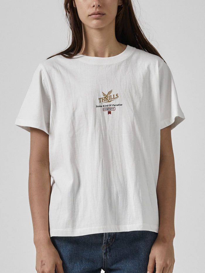 Golden Paradise Relaxed Tee - Dirty White sold by Thrills product image thumbnail 5
