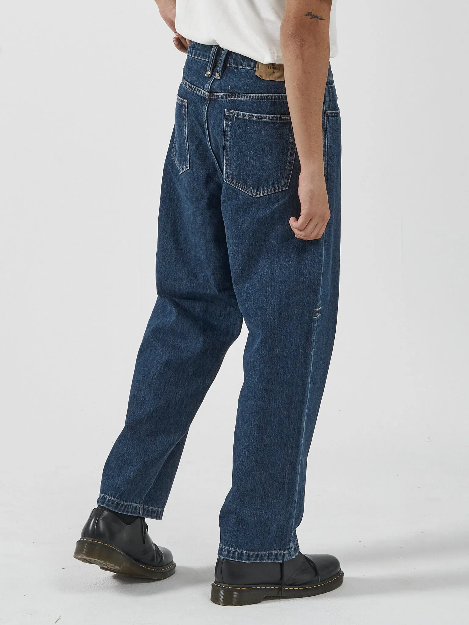 Big Slacker Denim Jean - Dark Rinse Blue sold by Thrills product image thumbnail 3