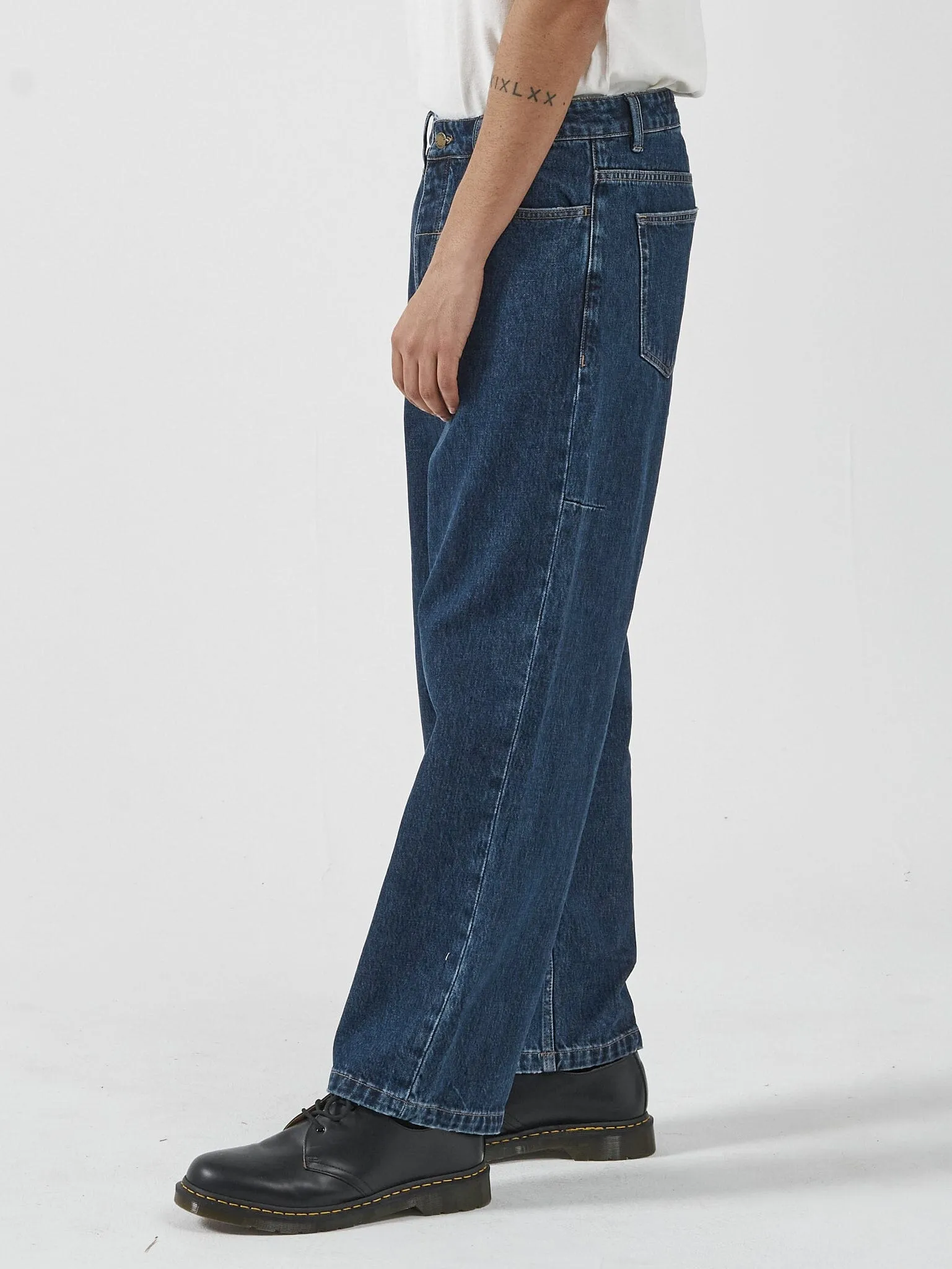 Big Slacker Denim Jean - Dark Rinse Blue sold by Thrills product image thumbnail 2