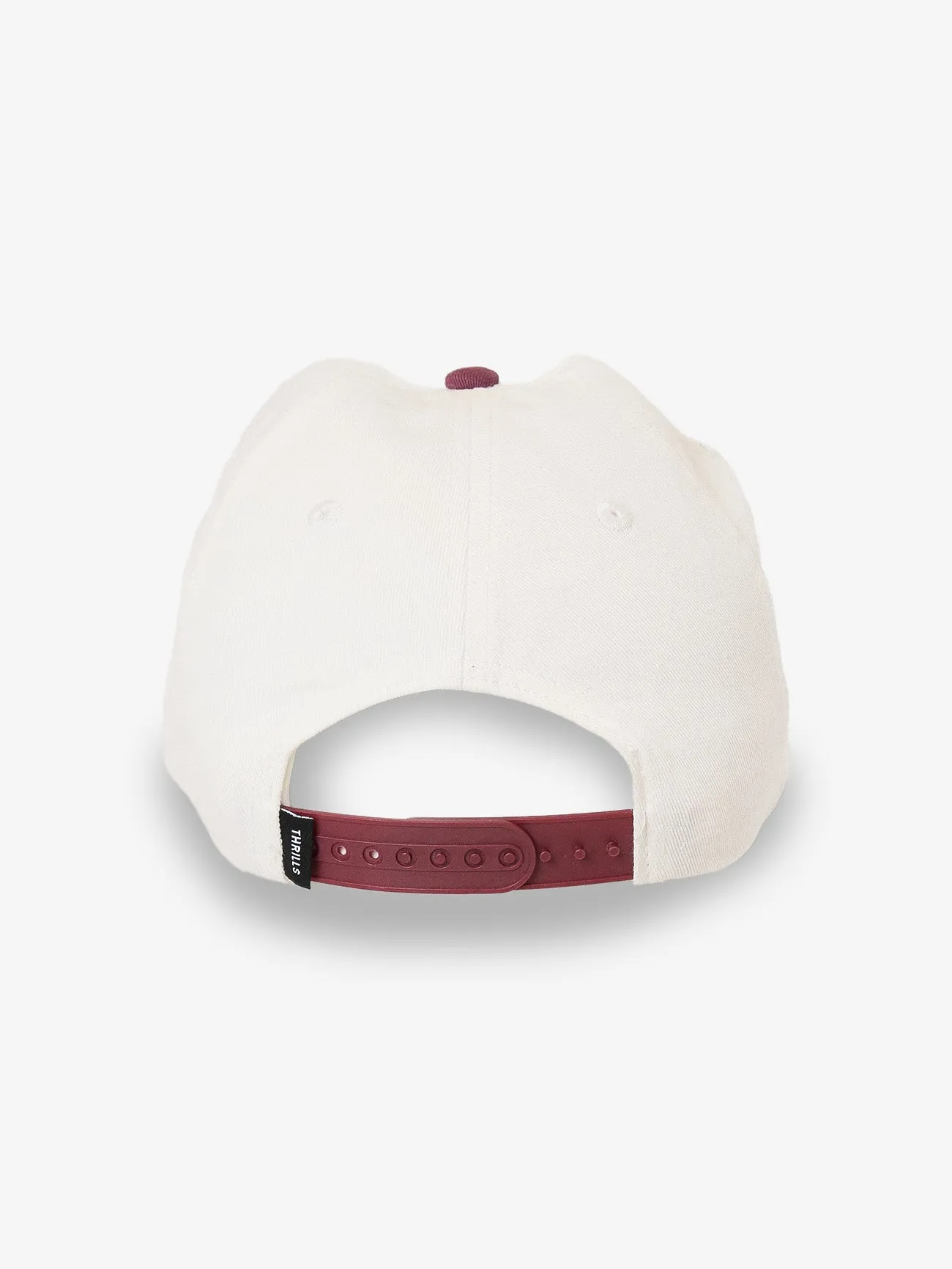 Deadly Garden 6 Panel Cap - Heritage White - Hawthorn Rose sold by Thrills product image thumbnail 2
