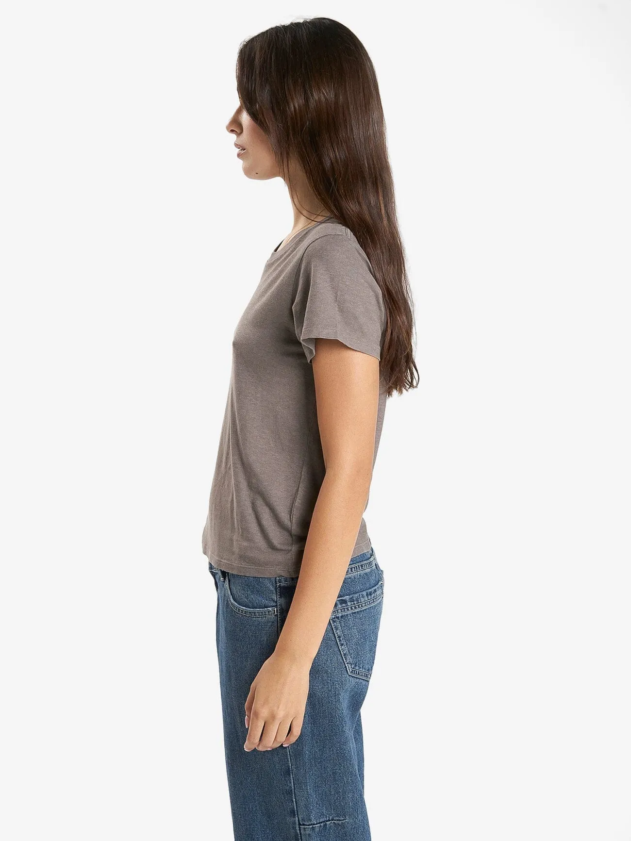 Hemp Everyday Tee - Light Canteen sold by Thrills product image thumbnail 3