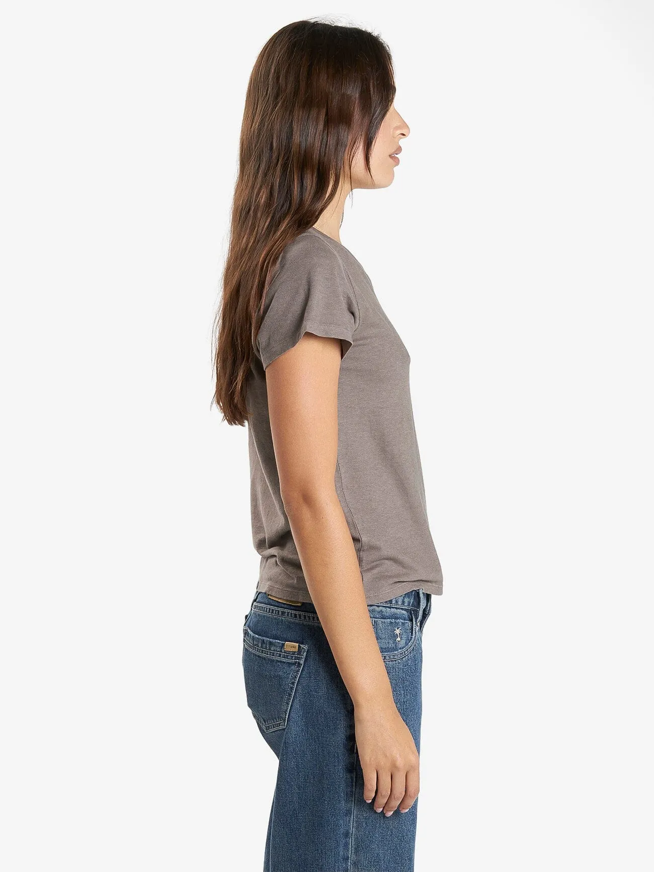 Hemp Everyday Tee - Light Canteen sold by Thrills product image thumbnail 4