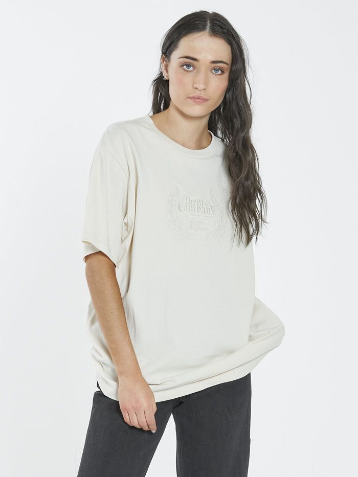 Paradise Crest Merch Fit Tee - Unbleached sold by Thrills